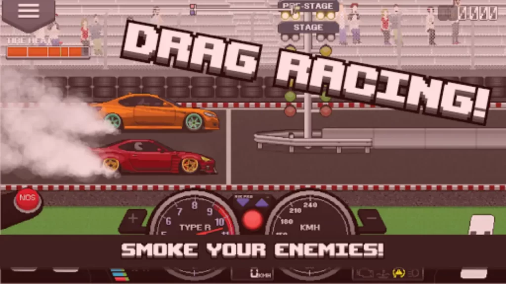 Pixel Car Racer APK Ücretsiz