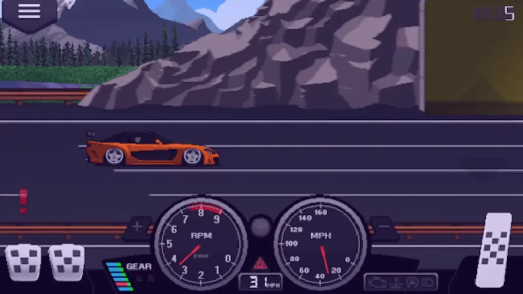 Pixel Car Racer APK Ücretsiz İndir