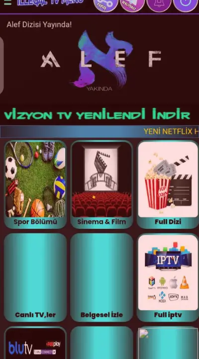 ILLEGAL TV VIP APK Ücretsiz İndir